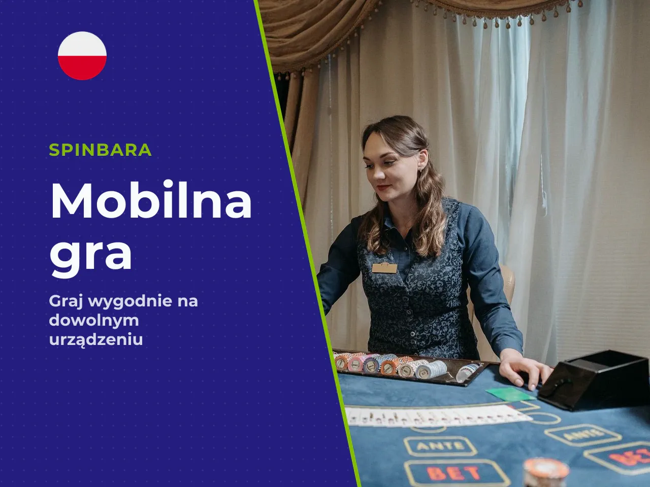 Spinbara Casino na urządzeniach mobilnych. Spinbara