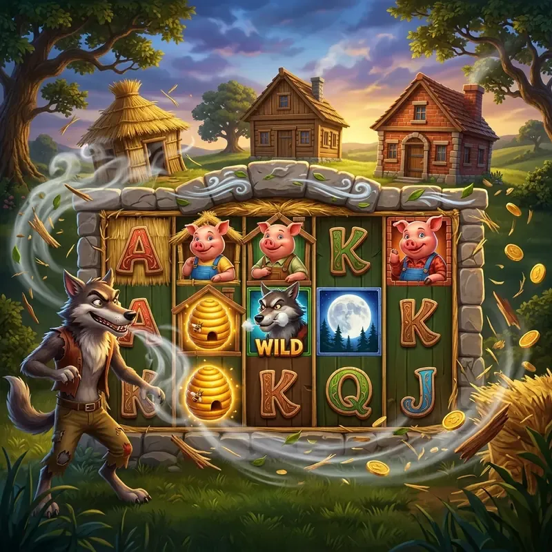 Big Bad Wolf demo slot, bonus