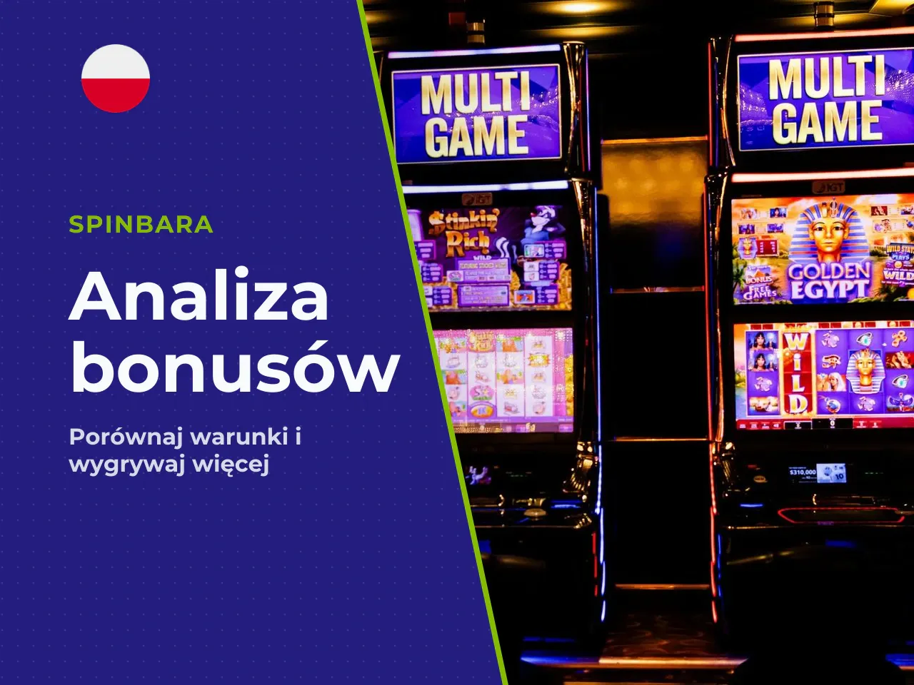 Jak porównać bonus i warunki gry