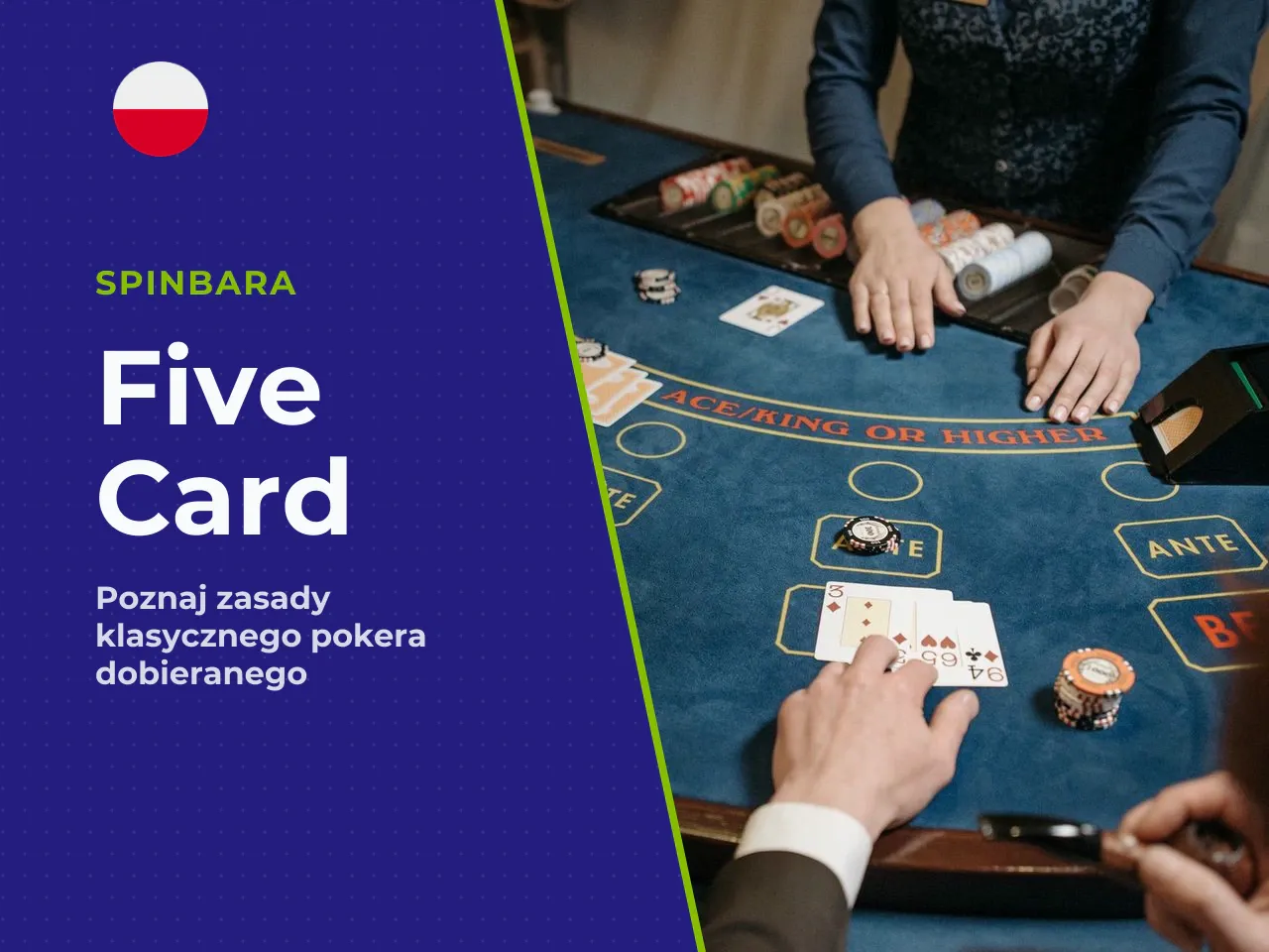 Five-Card Draw pięciokartowy poker dobierany