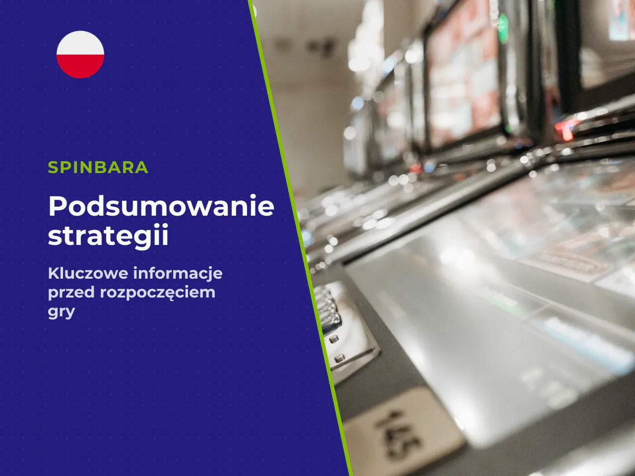 Podsumowanie co zapamiętać przed pierwszym spinem