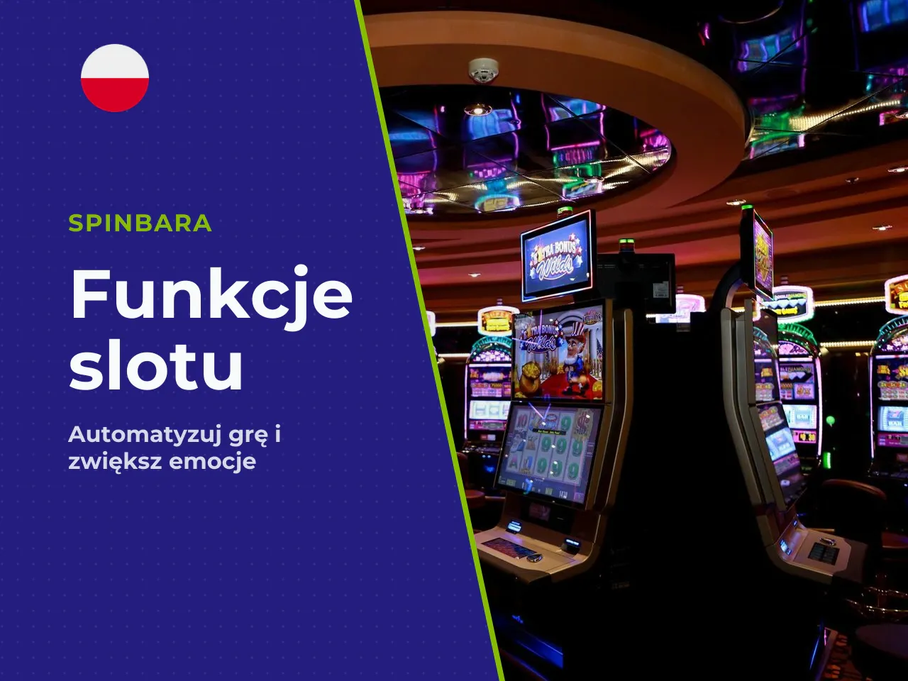 Funkcje automatu autostart i opcja gamble