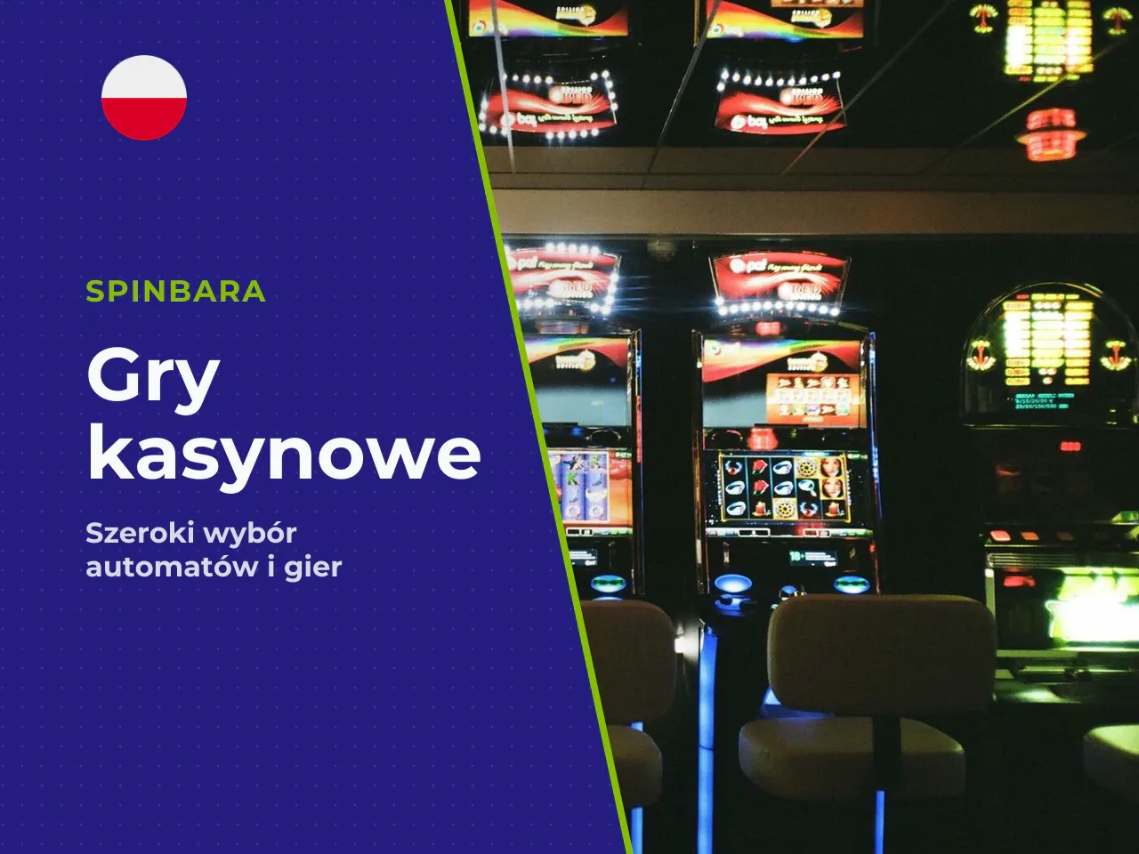 Sloty, gry stołowe i kasyno na