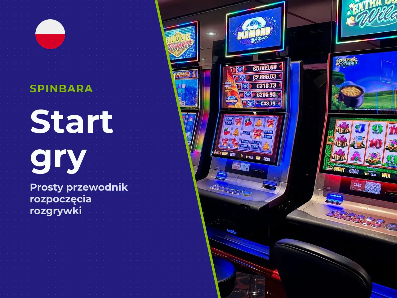 Procedura startowa jest dość intuicyjna. Aby