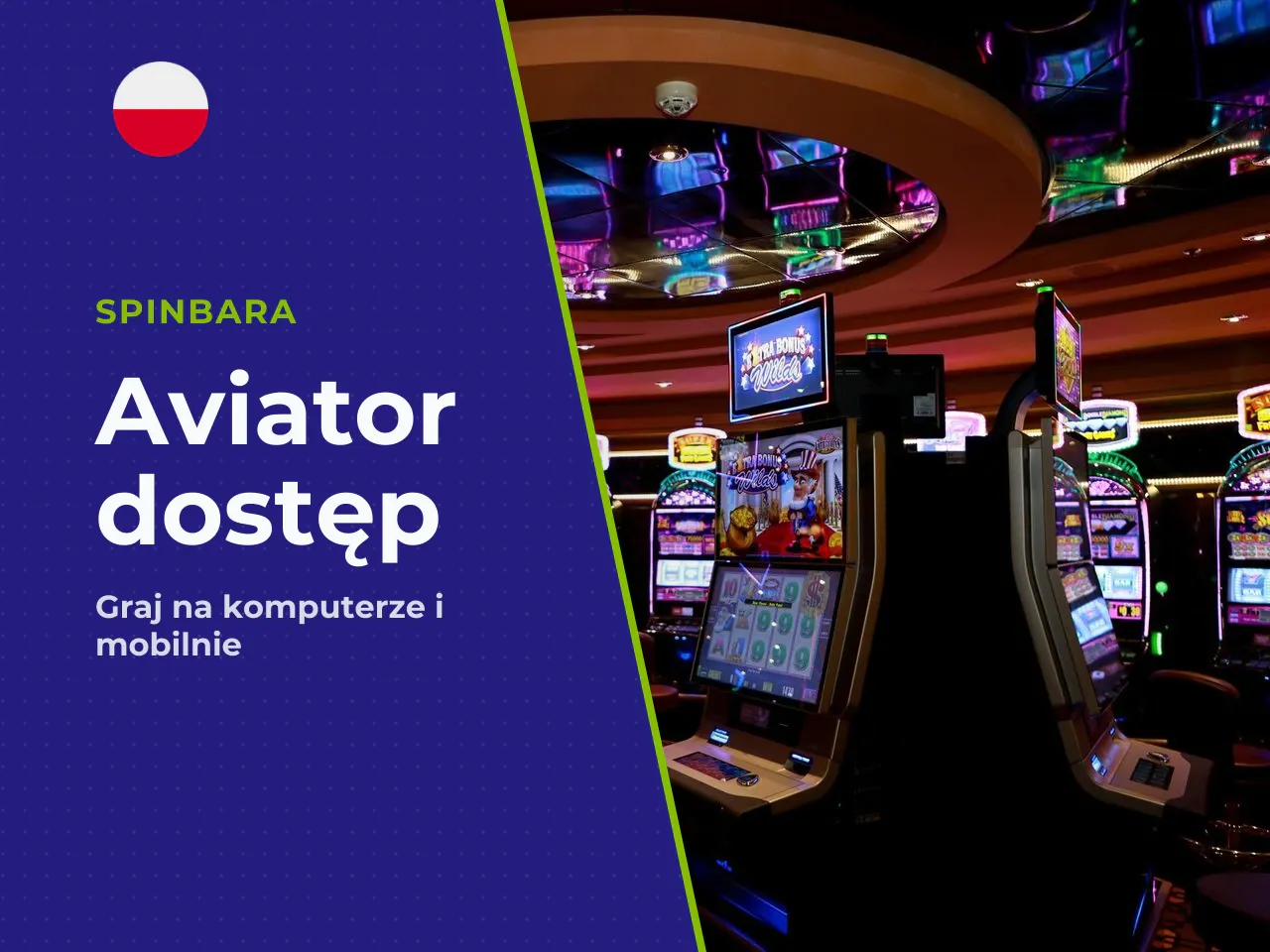 Aviator kasyno wybór formy dostępu. Dostęp