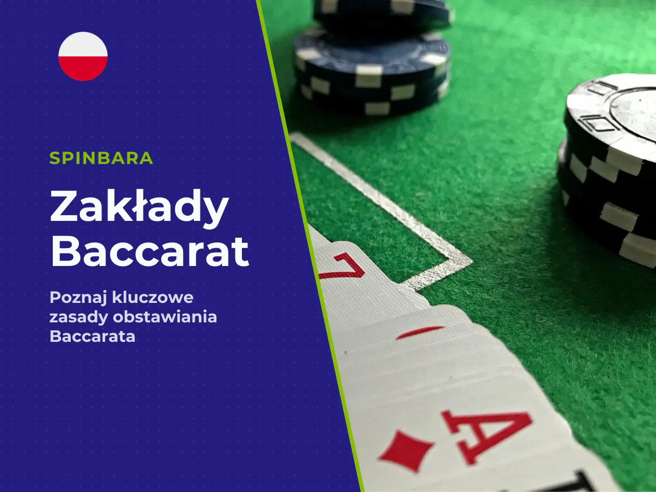 Zakłady w baccarat Player, Banker, Tie