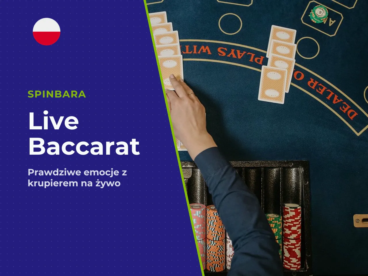 Jak działa live dealer baccarat w