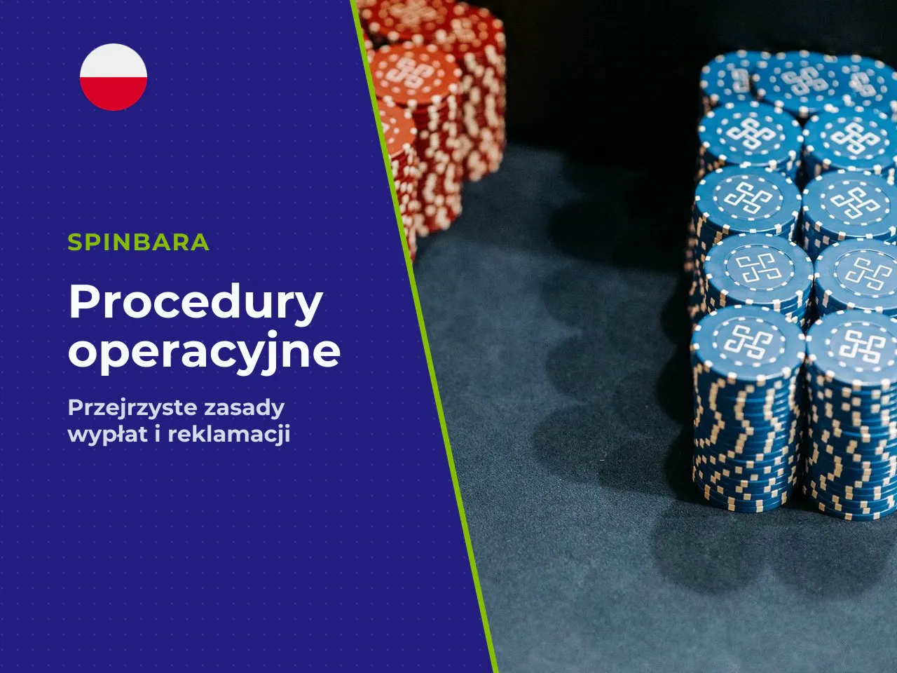 Standardy operacyjne wypłaty, opłaty i reklamacje