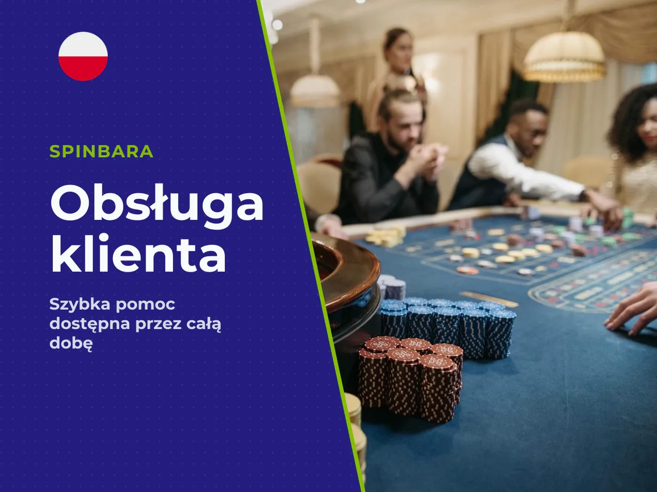 Kontakt z obsługą klienta Spinbara. Obsługa