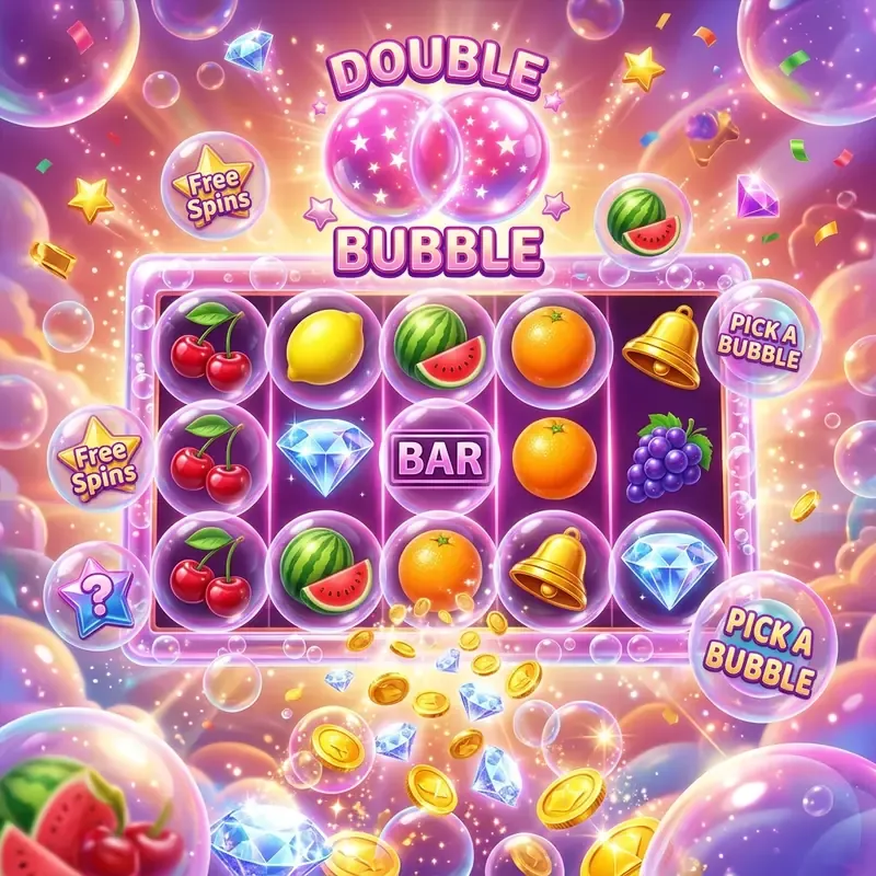 Double Bubble online bonus, demo i