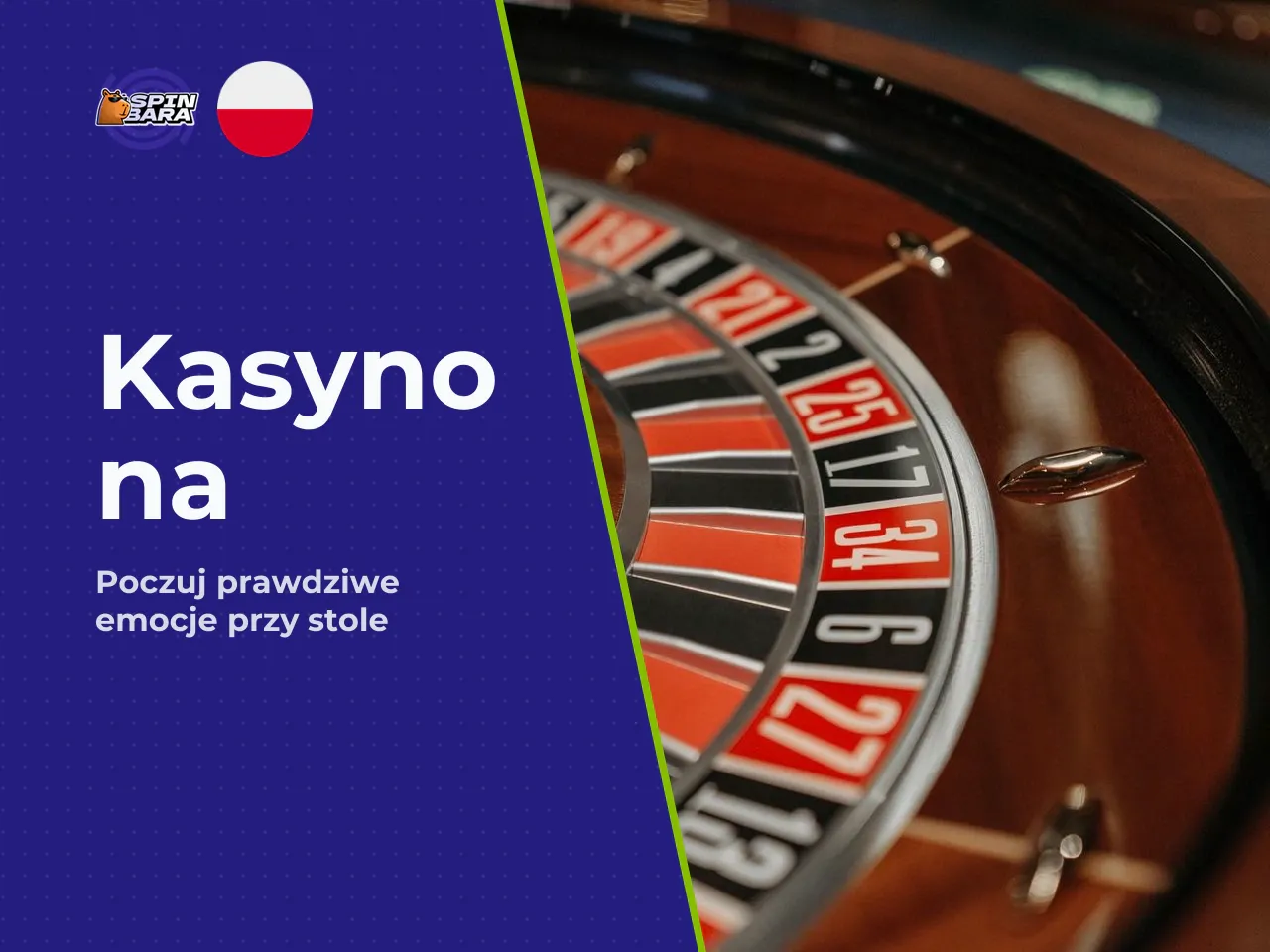 Ruletka, blackjack i live dealer games