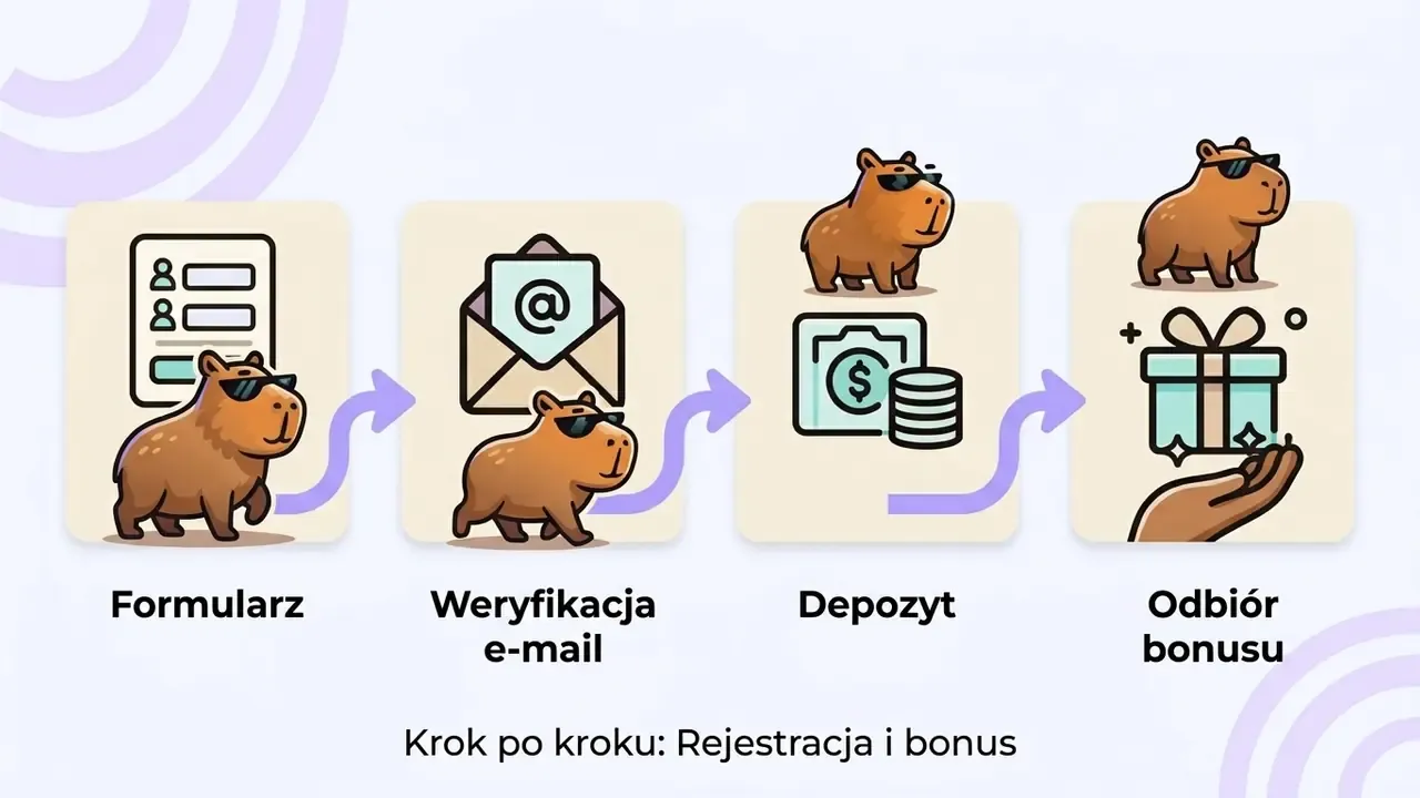 Spinbara rejestracja krok po kroku