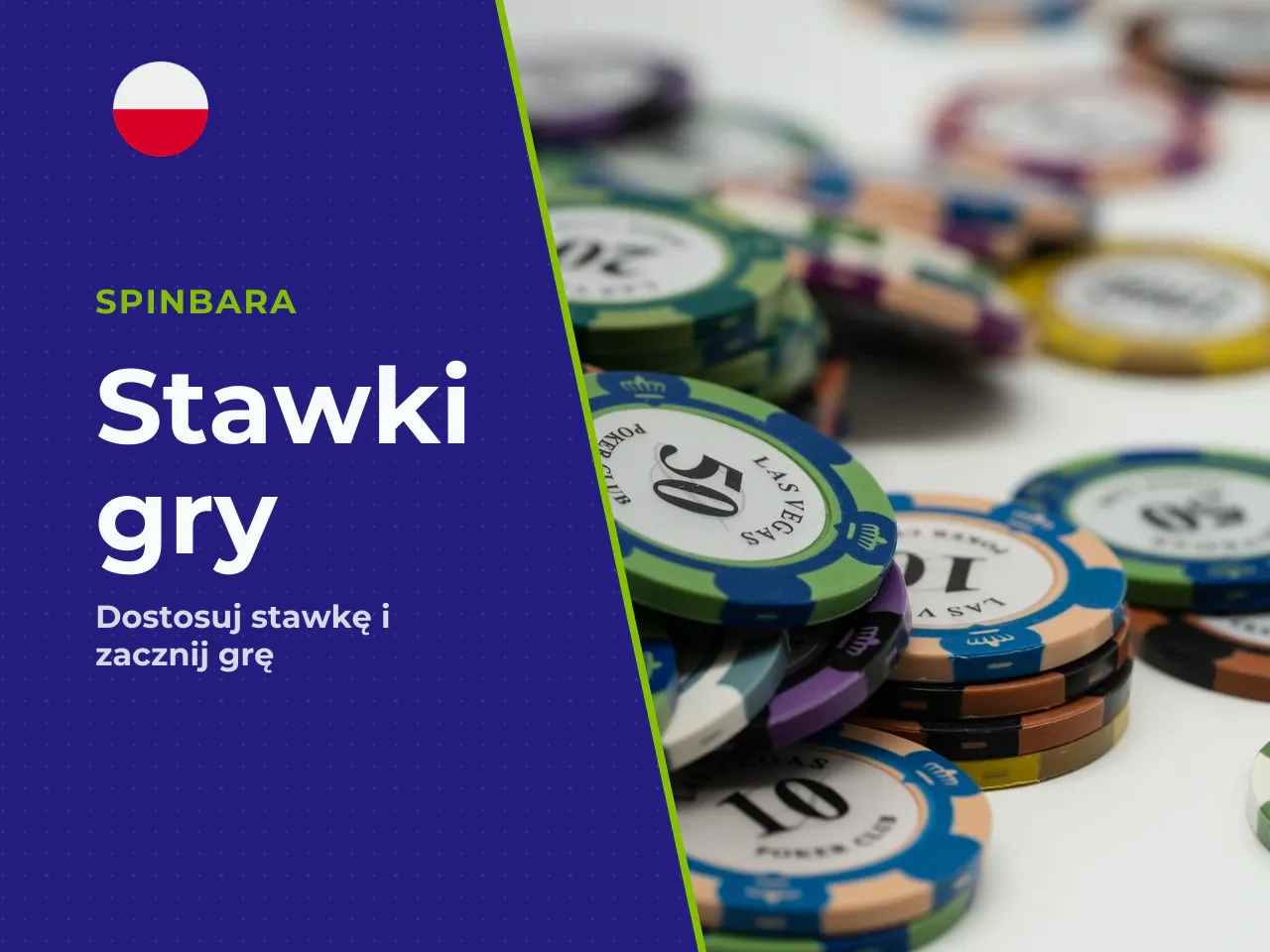 Wybór stawki i uruchomienie rundy. Kwotę